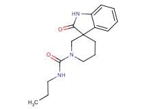 2-oxo-N-propyl-1,2-dihydro-1'H-spiro[indole-3,3'-piperidine]-1'-carboxamide
