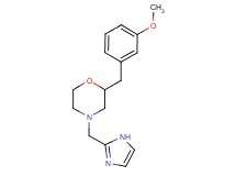 4-(1H-imidazol-2-ylmethyl)-2-(3-methoxybenzyl)morpholine