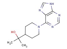 2-[1-(9H-purin-6-yl)-4-piperidinyl]-2-propanol trifluoroacetate (salt)
