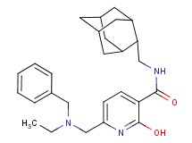 N-(2-adamantylmethyl)-6-{[benzyl(ethyl)amino]methyl}-2-hydroxynicotinamide