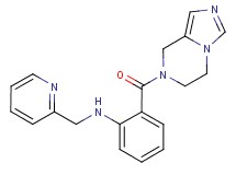 2-(5,6-dihydroimidazo[1,5-a]pyrazin-7(8H)-ylcarbonyl)-N-(pyridin-2-ylmethyl)aniline