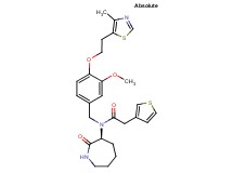 N-{3-methoxy-4-[2-(4-methyl-1,3-thiazol-5-yl)ethoxy]benzyl}-N-[(3S)-2-oxo-3-azepanyl]-2-(3-thienyl)acetamide