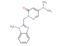 5-(dimethylamino)-2-[(1-methyl-1H-benzimidazol-2-yl)methyl]pyridazin-3(2H)-one