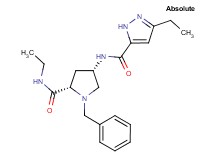 (4S)-1-benzyl-N-ethyl-4-{[(3-ethyl-1H-pyrazol-5-yl)carbonyl]amino}-L-prolinamide
