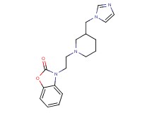 3-{2-[3-(1H-imidazol-1-ylmethyl)piperidin-1-yl]ethyl}-1,3-benzoxazol-2(3H)-one