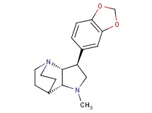 (2R*,3S*,6R*)-3-(1,3-benzodioxol-5-yl)-5-methyl-1,5-diazatricyclo[5.2.2.0~2,6~]undecane