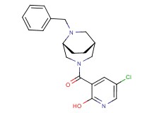 3-{[rel-(1R,5R)-6-benzyl-3,6-diazabicyclo[3.2.2]non-3-yl]carbonyl}-5-chloro-2-pyridinol