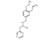 (3-allyl-4-ethoxybenzyl)(1-methyl-2-pyrazin-2-ylethyl)amine