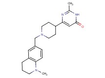 2-methyl-6-{1-[(1-methyl-1,2,3,4-tetrahydroquinolin-6-yl)methyl]piperidin-4-yl}pyrimidin-4(3H)-one