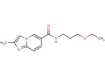 N-(3-ethoxypropyl)-2-methylimidazo[1,2-a]pyridine-6-carboxamide