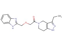5-[(1H-benzimidazol-2-ylmethoxy)acetyl]-3-ethyl-4,5,6,7-tetrahydro-1H-pyrazolo[4,3-c]pyridine