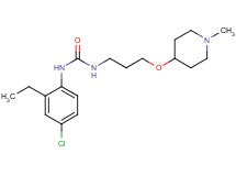 N-(4-chloro-2-ethylphenyl)-N'-{3-[(1-methylpiperidin-4-yl)oxy]propyl}urea
