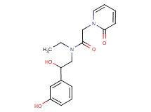 N-ethyl-N-[2-hydroxy-2-(3-hydroxyphenyl)ethyl]-2-(2-oxopyridin-1(2H)-yl)acetamide