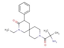 2-ethyl-9-(2-methylalanyl)-4-phenyl-2,9-diazaspiro[5.5]undecan-3-one hydrochloride