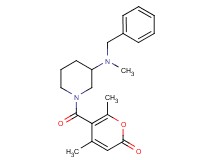 5-({3-[benzyl(methyl)amino]-1-piperidinyl}carbonyl)-4,6-dimethyl-2H-pyran-2-one