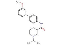 1-isopropyl-N-(3'-methoxy-4-biphenylyl)-3-piperidinecarboxamide