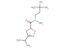 N-(3-hydroxy-3-methylbutyl)-3-isopropyl-N-methyl-4,5-dihydroisoxazole-5-carboxamide