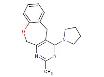 2-methyl-4-pyrrolidin-1-yl-5,11-dihydro[1]benzoxepino[3,4-d]pyrimidine
