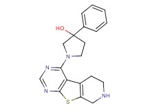 3-phenyl-1-(5,6,7,8-tetrahydropyrido[4',3':4,5]thieno[2,3-d]pyrimidin-4-yl)-3-pyrrolidinol dihydrochloride