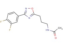 N-{3-[3-(3,4-difluorophenyl)-1,2,4-oxadiazol-5-yl]propyl}acetamide
