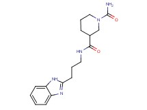 N~3~-[3-(1H-benzimidazol-2-yl)propyl]-1,3-piperidinedicarboxamide