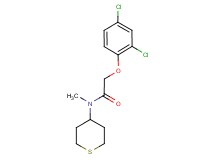 2-(2,4-dichlorophenoxy)-N-methyl-N-(tetrahydro-2H-thiopyran-4-yl)acetamide