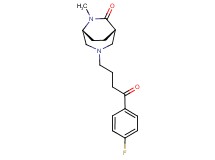 (1S*,5R*)-3-[4-(4-fluorophenyl)-4-oxobutyl]-6-methyl-3,6-diazabicyclo[3.2.2]nonan-7-one