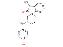 1'-[(5-hydroxypyrazin-2-yl)carbonyl]-1-methylspiro[indole-3,3'-piperidin]-2(1H)-one