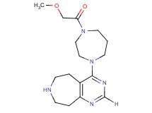 4-[4-(methoxyacetyl)-1,4-diazepan-1-yl]-6,7,8,9-tetrahydro-5H-pyrimido[4,5-d]azepine dihydrochloride