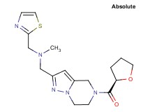 N-methyl-1-{5-[(2R)-tetrahydro-2-furanylcarbonyl]-4,5,6,7-tetrahydropyrazolo[1,5-a]pyrazin-2-yl}-N-(1,3-thiazol-2-ylmethyl)methanamine