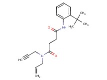 N-allyl-N'-(2-tert-butylphenyl)-N-prop-2-yn-1-ylsuccinamide