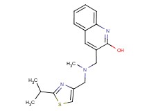 3-{[[(2-isopropyl-1,3-thiazol-4-yl)methyl](methyl)amino]methyl}-2-quinolinol