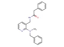 N-({2-[benzyl(methyl)amino]pyridin-3-yl}methyl)-2-phenylacetamide