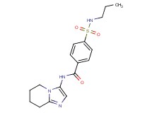 4-[(propylamino)sulfonyl]-N-(5,6,7,8-tetrahydroimidazo[1,2-a]pyridin-3-yl)benzamide