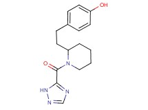 4-{2-[1-(1H-1,2,4-triazol-5-ylcarbonyl)piperidin-2-yl]ethyl}phenol