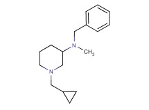 N-benzyl-1-(cyclopropylmethyl)-N-methyl-3-piperidinamine