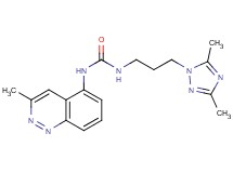 N-[3-(3,5-dimethyl-1H-1,2,4-triazol-1-yl)propyl]-N'-(3-methylcinnolin-5-yl)urea
