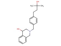 2-[4-(3-hydroxy-3-methylbutyl)benzyl]-1,2,3,4-tetrahydro-4-isoquinolinol