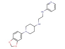 N-[1-(1,3-benzodioxol-5-yl)piperidin-4-yl]-N'-pyridin-3-ylethane-1,2-diamine