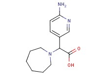 (6-aminopyridin-3-yl)(azepan-1-yl)acetic acid
