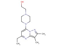 2-[4-(5-ethyl-2,3-dimethylpyrazolo[1,5-a]pyrimidin-7-yl)-1-piperazinyl]ethanol