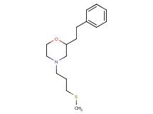 4-[3-(methylthio)propyl]-2-(2-phenylethyl)morpholine