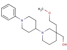 [3-(2-methoxyethyl)-1'-phenyl-1,4'-bipiperidin-3-yl]methanol