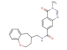 3-methyl-4-oxo-N-(2,3,4,5-tetrahydro-1-benzoxepin-4-ylmethyl)-3,4-dihydroquinazoline-7-carboxamide