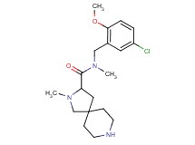 N-(5-chloro-2-methoxybenzyl)-N,2-dimethyl-2,8-diazaspiro[4.5]decane-3-carboxamide dihydrochloride