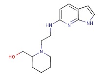 {1-[2-(1H-pyrrolo[2,3-b]pyridin-6-ylamino)ethyl]piperidin-2-yl}methanol