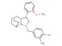 4-{[(3R*,3aR*,7aR*)-3-(2-methoxyphenyl)hexahydro-4,7-ethanopyrrolo[3,2-b]pyridin-1(2H)-yl]methyl}-2-methylphenol