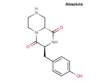 (3S,9aR)-3-(4-hydroxybenzyl)tetrahydro-2H-pyrazino[1,2-a]pyrazine-1,4(3H,6H)-dione
