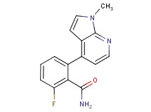 2-fluoro-6-(1-methyl-1H-pyrrolo[2,3-b]pyridin-4-yl)benzamide