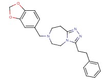 7-(1,3-benzodioxol-5-ylmethyl)-3-(2-phenylethyl)-6,7,8,9-tetrahydro-5H-[1,2,4]triazolo[4,3-d][1,4]diazepine